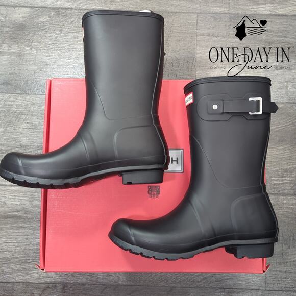 Hunter Original Short Rain Boot Size 10 - Picture 3 of 4